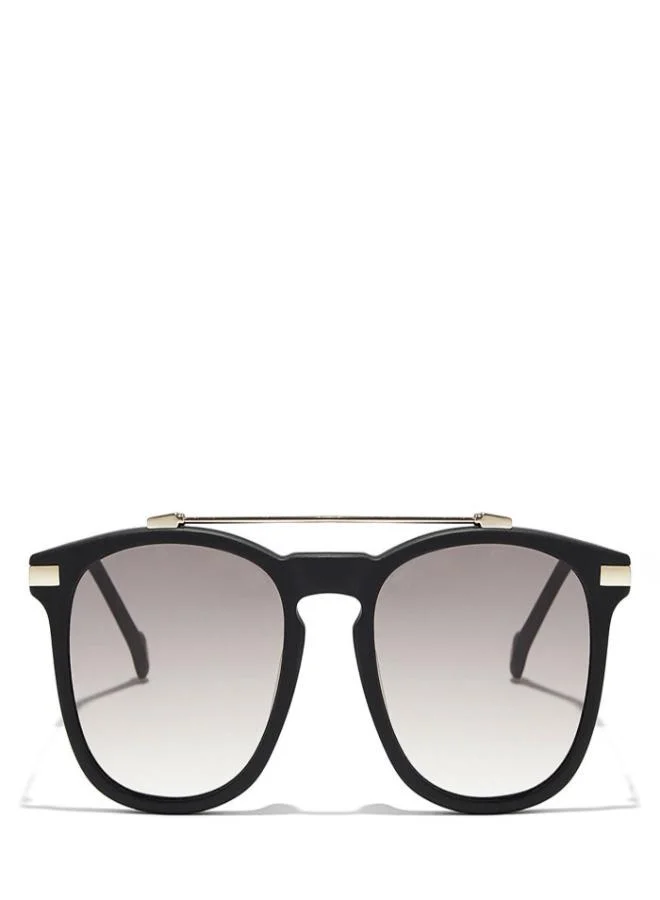 30Sundays eyewa - 30Sundays CHALLENGER Men's Aviator Sunglasses, Black/Gray