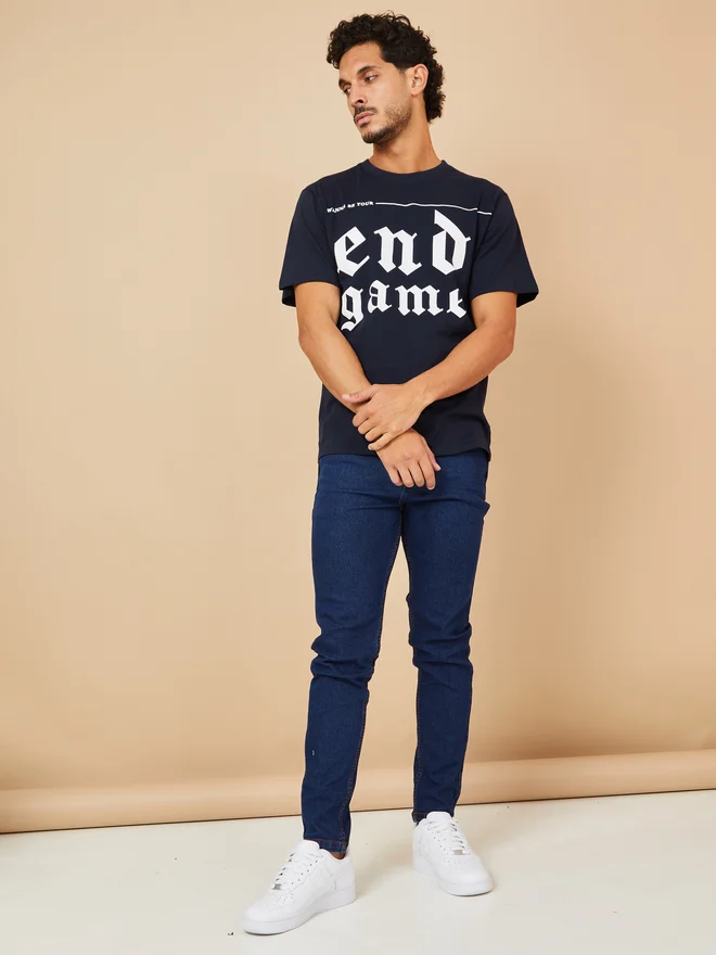 Styli Styli Pocket Construct Solid Skinny Jeans
