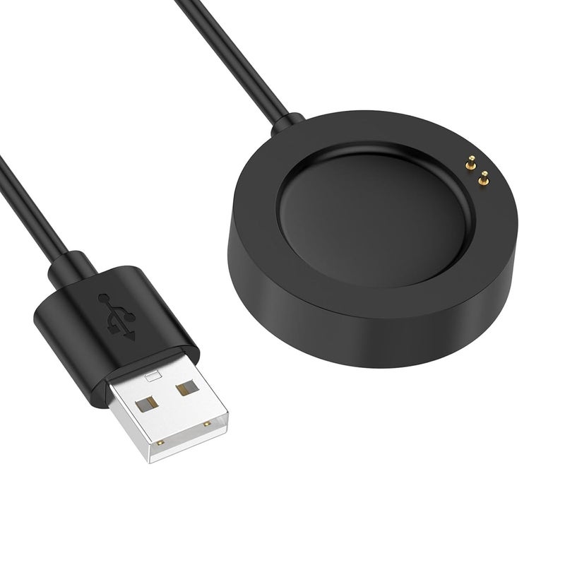كابل محطة الشحن البديل من المتوافق مع ساعة Xiaomi Watch S3/Watch H1/Watch 2 Pro/Watch S2، حامل شاحن مغناطيسي كابل USB إكسسوارات الساعة الذكية (1م/3.3قدم) - Image 1