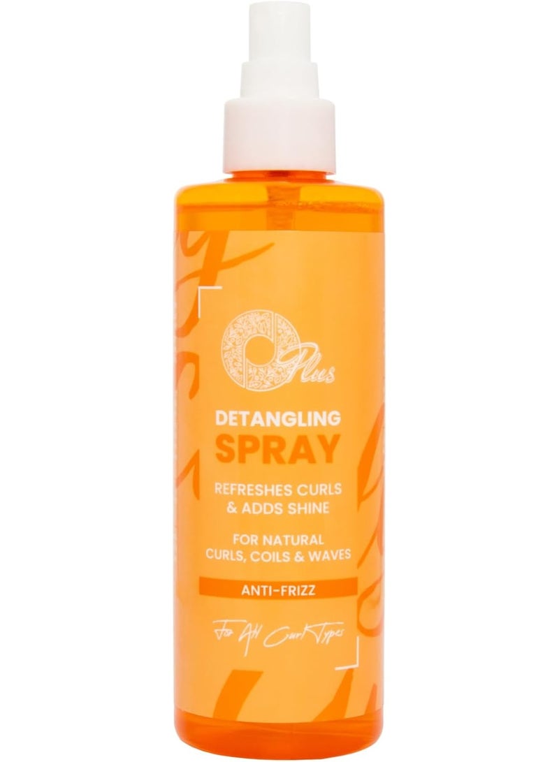أوبلس بخاخ أوبلوس لفك تشابك الشعر المجعد والملفوف طبيعيًا - مضاد للتجعد، مرطب، يقلل التشابك، 250 مل - Image 1
