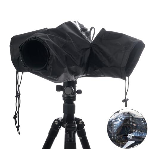 WANBY Camera Rain Cover Professional Waterproof Nylon Sleeves DSLR Camera Rain Cover Protect for Rain Snow Dust Sand - Image 1