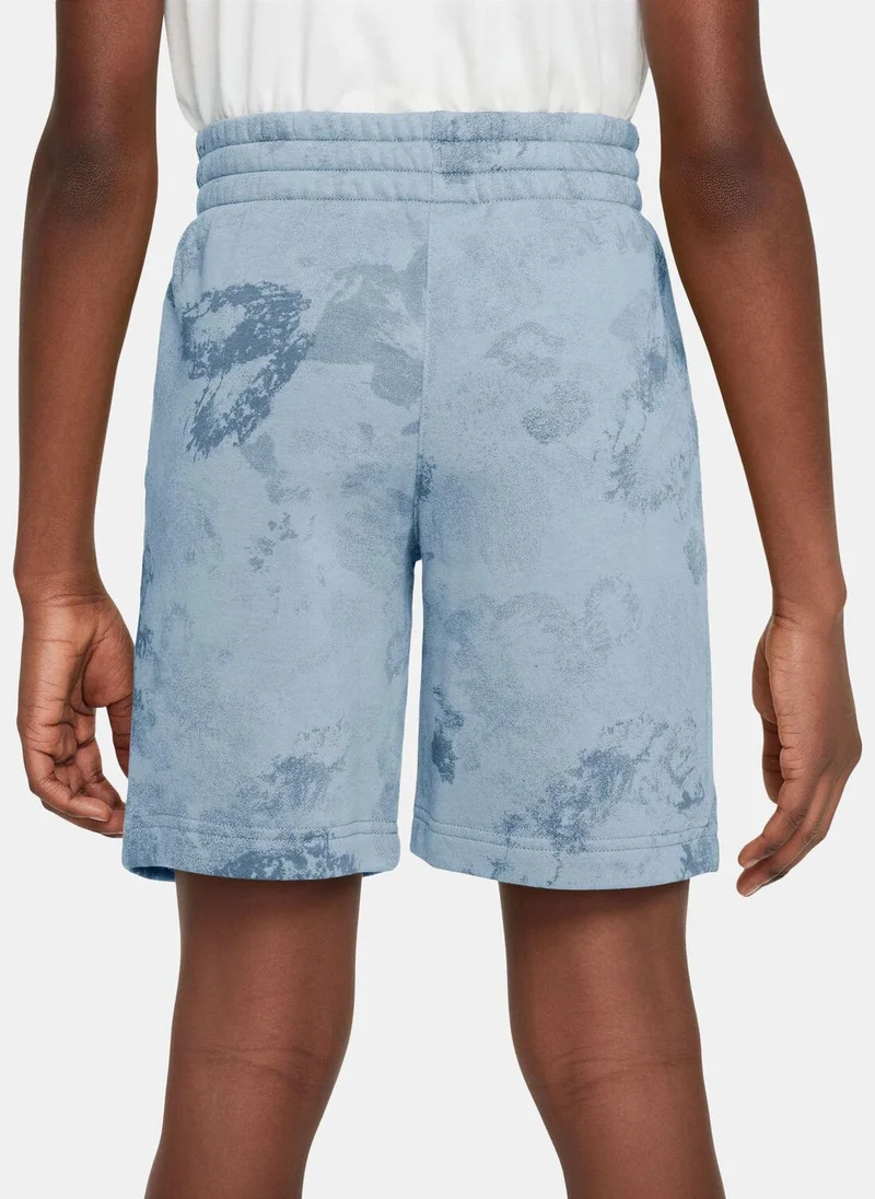 نايكي Kids' Sportswear Club Fleece Shorts