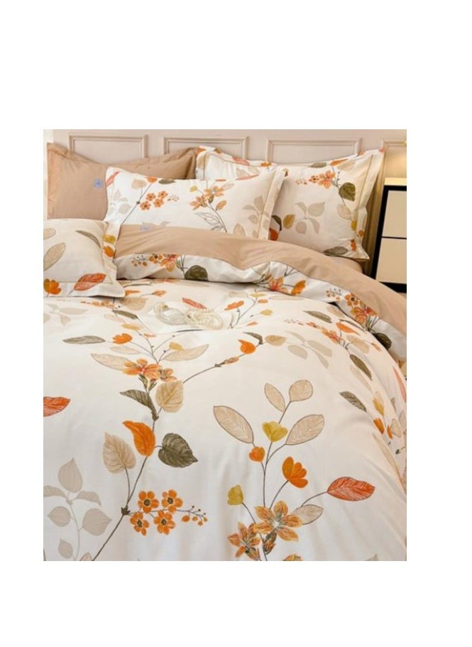Generic Fitted Sheet Style — French High-End 60 Thread Pure Cotton Embroidered Bedding Four Piece Set  - Image 2