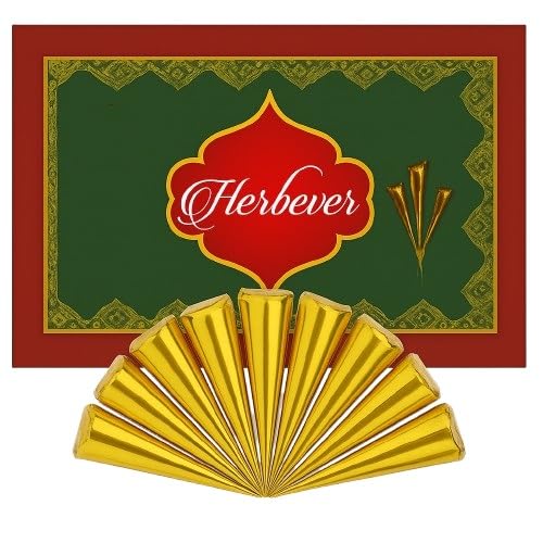 Herbever 12Pack Ready to Use Henna Hair Color Cones Reddish Brown Henna Paste Tubes for Spot Hair Coloring Root TouchUp LongLasting HennaBased Hair Color for Women - Image 5