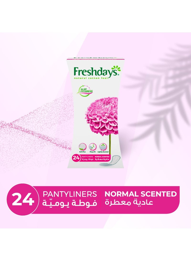 فريش دايز فوطة اليومية عادي معطر 24 قِطَع - Image 4