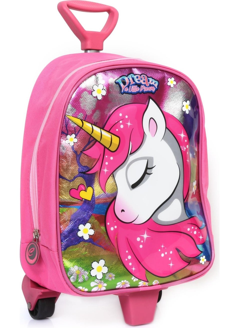 Masho Trend Dream Unicorn Squeegee Kindergarten Bag + Water Bottle - Girls Bag - Nursery Bag  - Image 3