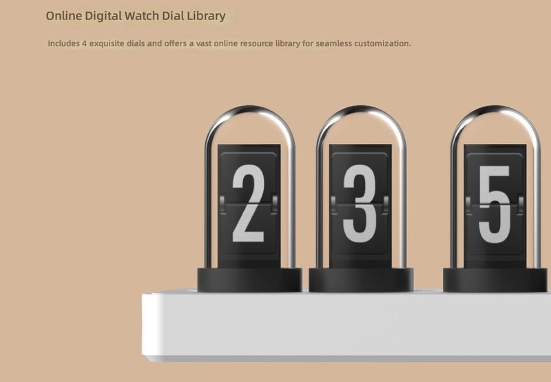 هدية تقنية: ساعة مكتب للألعاب مع واي فاي، تنبؤات الطقس، شاشة ألوان IPS و منبه أنبوب توهج ذكي - Image 5