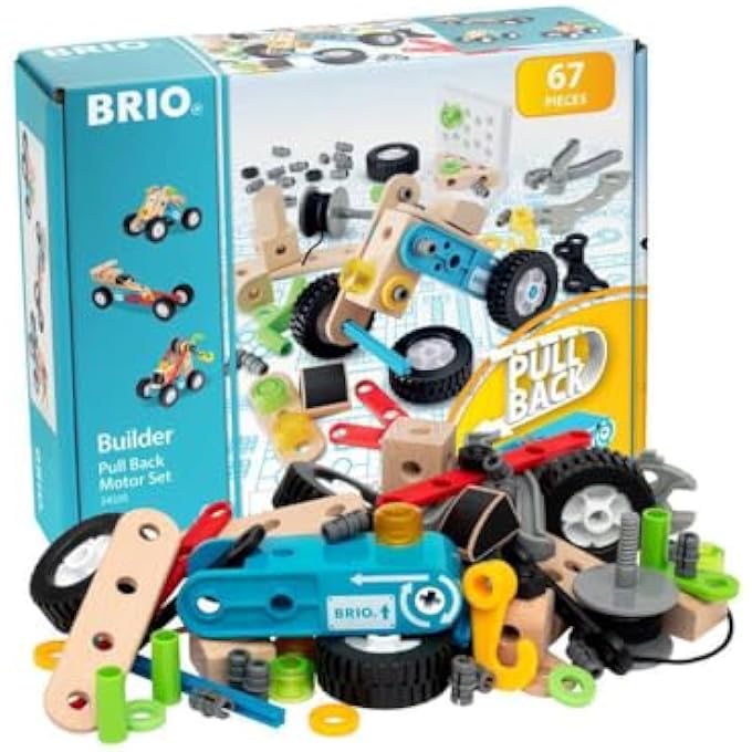 Brio BUILDER 34595 SET OF 67 STEM CONSTRUCTION SET FOR BOYS AND GIRLS FROM 3 YEARS - Image 1