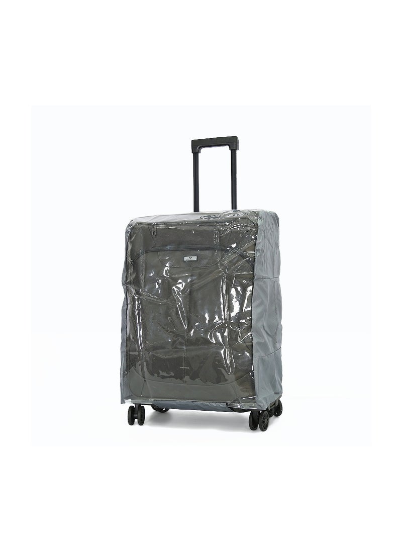 VICTORIA Soft Travel Luggage Set 4 pieces,Grey