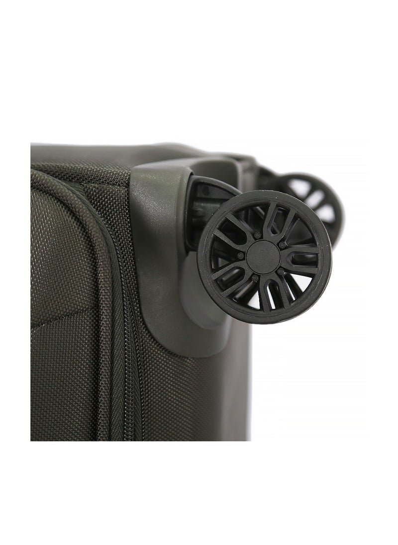 VICTORIA Soft Travel Luggage Set 4 pieces,Grey