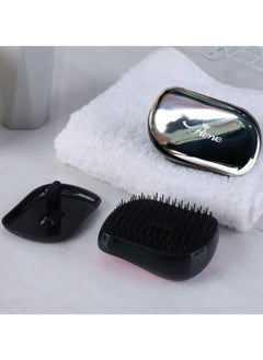 PRIME Prime Hair Brush Portable pocket Brush Thick and Curly Detangling Comb  - Image 2