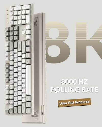 Keychron C2 Pro Wired Mechanical Keyboard with 8K Hz Polling Rate Full Size Custom RGB Backlit HotSwappable NonShine Through PBT Keycaps Compatible with Mac Windows Linux - Image 3