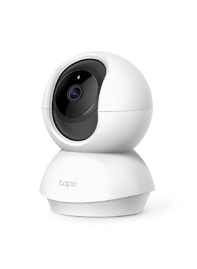 tapo كاميرا أمان TP-Link Tapo بدقة 1080p، رؤية دوارة 360°|تتبع الحركة | كشف حركة وبكاء الأطفال| صوت ثنائي الاتجاه | رؤية ليلية | تعمل مع أليكسا وGoogle Home (Tapo C200) - Image 1