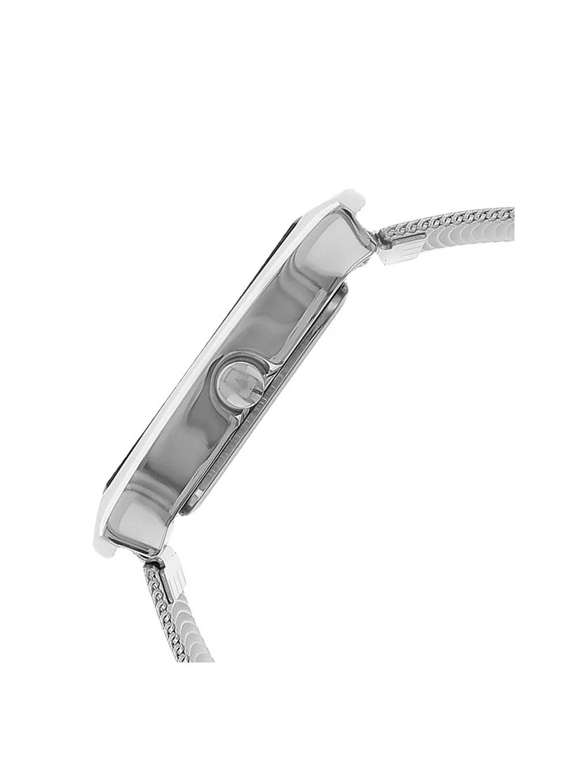 فاستراك Fastrack Quartz Analog Black Dial Metal Strap Watch for Girls