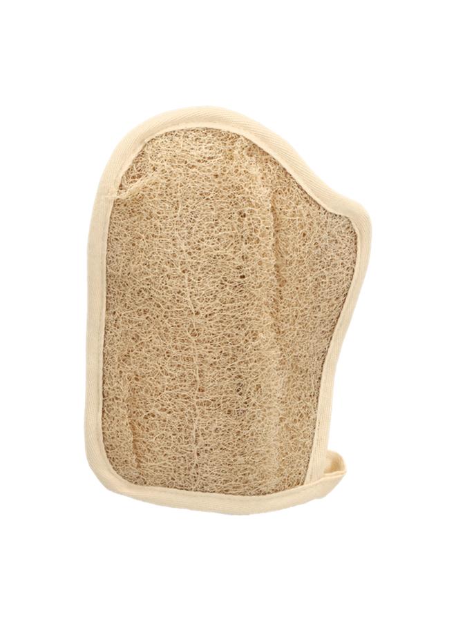 HONEY BEE Lightweight Eco Friendly Natural Glove Shape Bath Loofah Beige BG 002 - Image 2