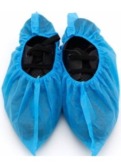 Besni Ticaret Disposable Interlining Overshoes Cloth Overshoes Blue Color 200 Pieces 
