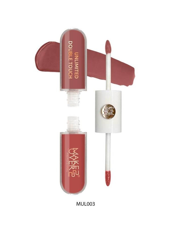 Make Over 22 Unlimited Double Touch Lipgloss Mul015 Mul003