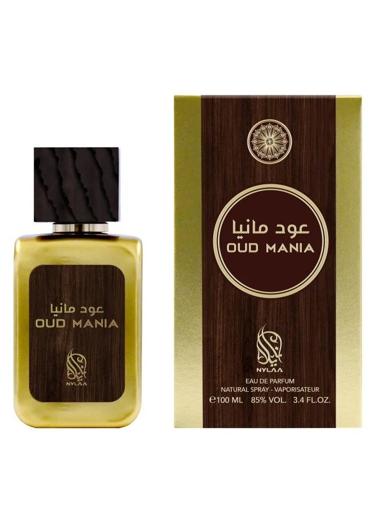 NYLAA Oud Mania Eau De Parfum For Unisex - 100 ML - Image 1