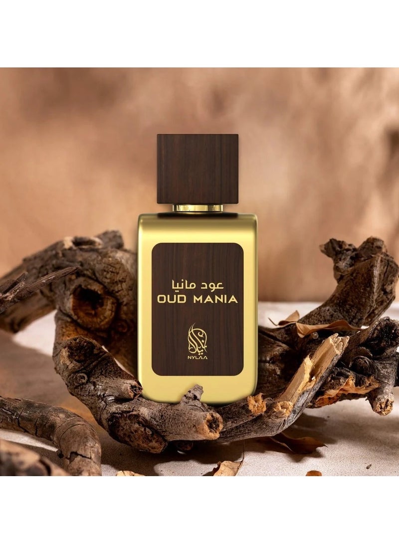NYLAA Oud Mania Eau De Parfum For Unisex - 100 ML - Image 3