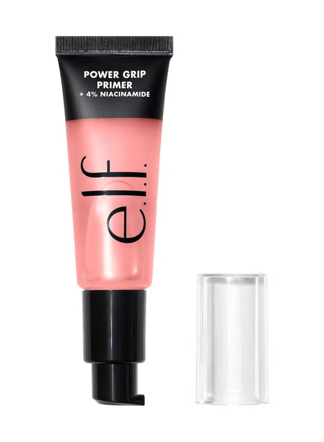 elf Power Grip Primer + 4% Niacinamide 0.8 Fl. Oz Packaging May Vary Clear - Image 1