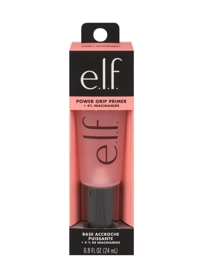 elf Power Grip Primer + 4% Niacinamide 0.8 Fl. Oz Packaging May Vary Clear - Image 2