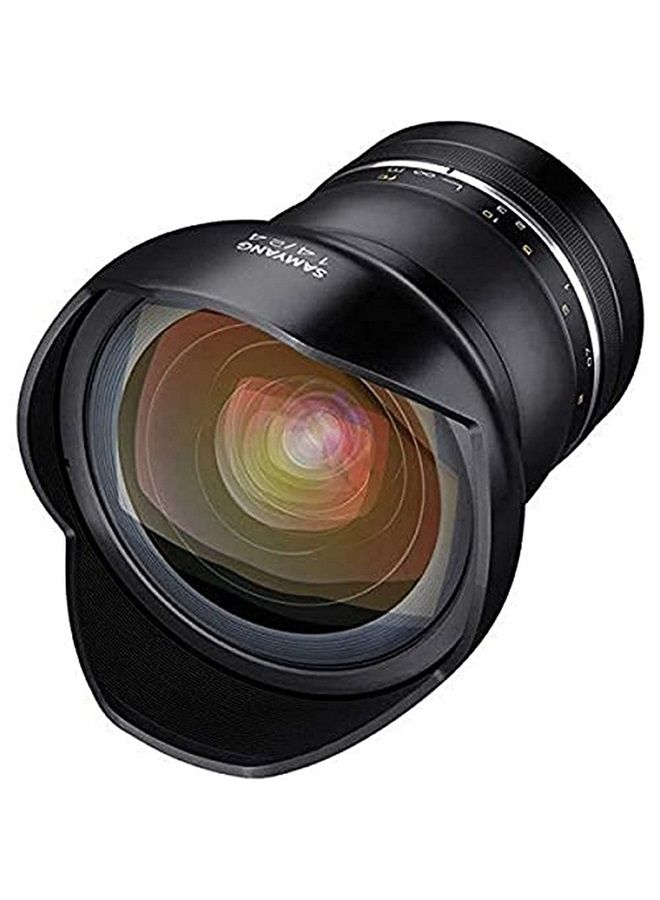 Samyang SYXP14-C XP 14mm f/2.4 High Speed Wide Angle Lens for Canon EF with Built-in AE Chip, Black  - Image 1