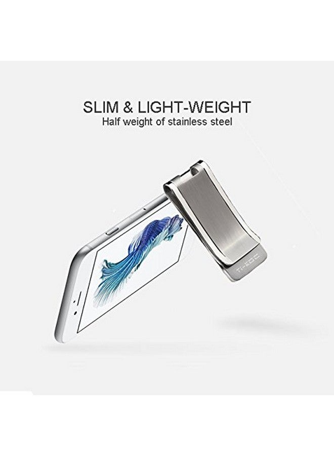 TI-EDC Titanium Slim Cash Money Clip For Men Wallet Credit Card Holder And Bottle Opener Boo Basket Stuffer For Him Christmas  - Image 3