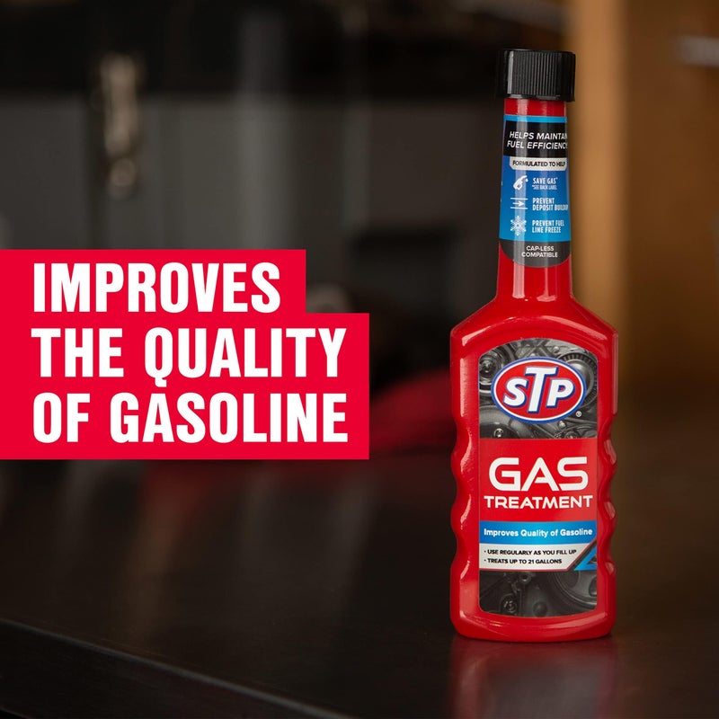 STP Fuel Intake System Cleaner by STP, Super Concentrated Gas Treatment for Cars, Trucks, 5.25 Fl Oz Each, 6 Pack - Image 3