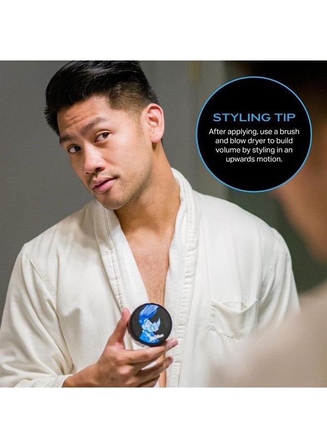 BluMaan - Original Meraki Men's Styling Hair Wax - Use As A Pre-styler For Volume Or Post-styler For All-day Hold - Matte Finish & High Hold - Great For All Hair Types - 2.5 oz (74 ml) - Image 1