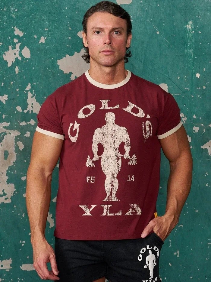 Men's and Women's Cotton Slim-Fit Short-Sleeve T-Shirt for Sports and Fitness - Image 3