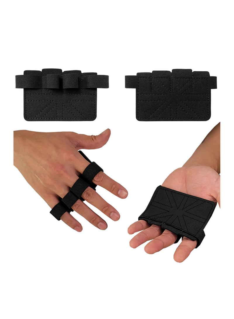 SYOSI Palm Sports Protector, Workout Gym Gloves for Weightlifting XL, Weight Lifting Grip Pads for Men Women, Rowing Gloves Protection for Powerlifting Grips Exercise Gloves Fitness Cross Training Cycling - Image 1