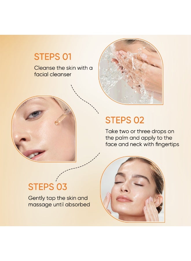 MOOYAM Turmeric Face Serum 30ml for Dark Spots and Hyperpigmentation Treatment Reduces Age Spots Sun Damage and Uneven Skin Tone for Women Men All Skin Types  - Image 5