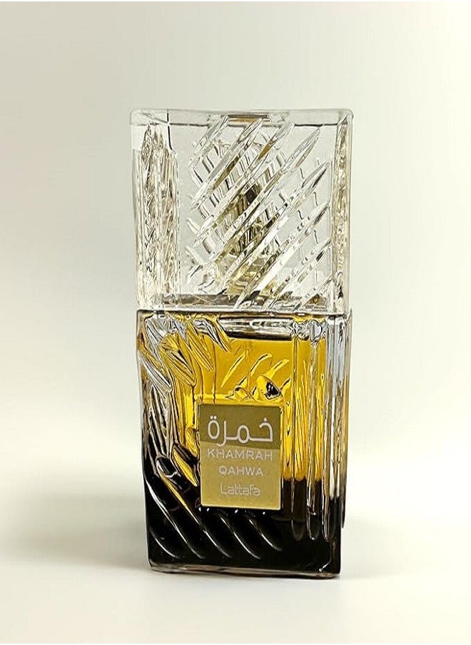Lattafa Khamrah Qahwa Eau De Parfum for Unisex - 100ml  - Image 3