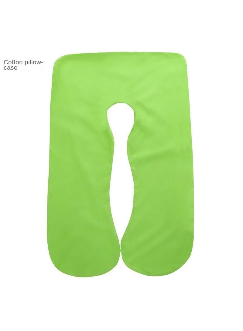 U-Shaped Full Body Pregnancy Cotton Pillow Cover 70x130cm  - Image 1