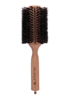 3ME MAESTRI Hair Brush Made With Ash Wooden Handle and With A Reinforced Natural Bristle 