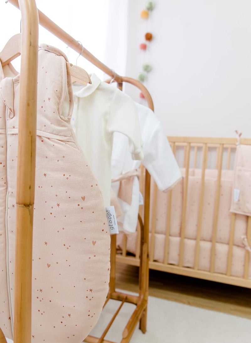 جلوب! كيس نوم وردي لامع من 0 إلى 3 أشهر صيفي - Image 2