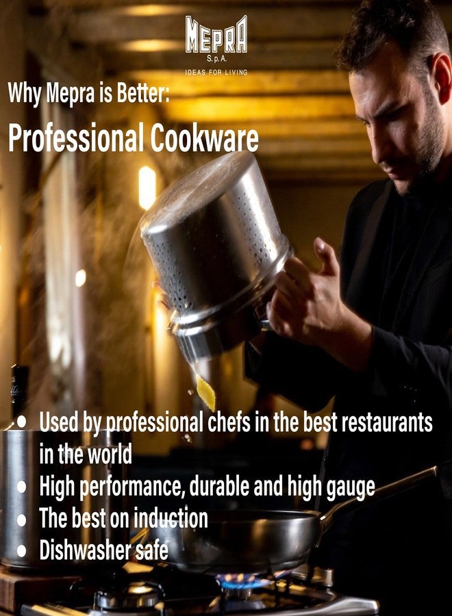 MEPRA casseroles, 20 CM, Silver - Image 2