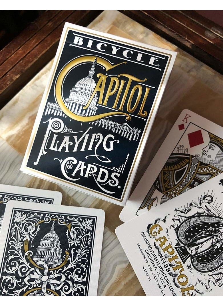 Bicycle - Capitol Playing Card Deck (Capitol Authentic Antique Aesthetic Playing Card) - Image 1