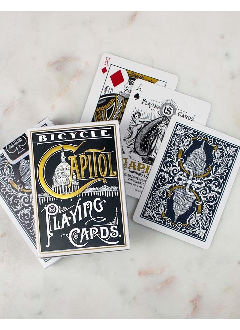 Bicycle - Capitol Playing Card Deck (Capitol Authentic Antique Aesthetic Playing Card) - Image 1