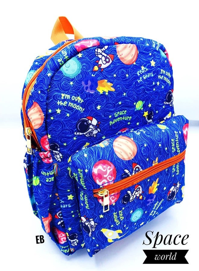 ECHO BOOMERS Echoboomers Space Printed Casual Backpacks, 12 inch, Stylish and Trendy backpacks, Water Resistant and Lightweight Mini Bags - Image 3