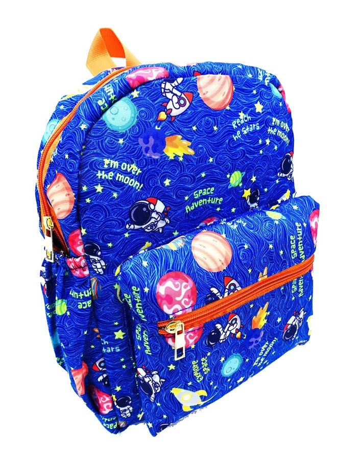 ECHO BOOMERS Echoboomers Space Printed Casual Backpacks, 12 inch, Stylish and Trendy backpacks, Water Resistant and Lightweight Mini Bags - Image 1