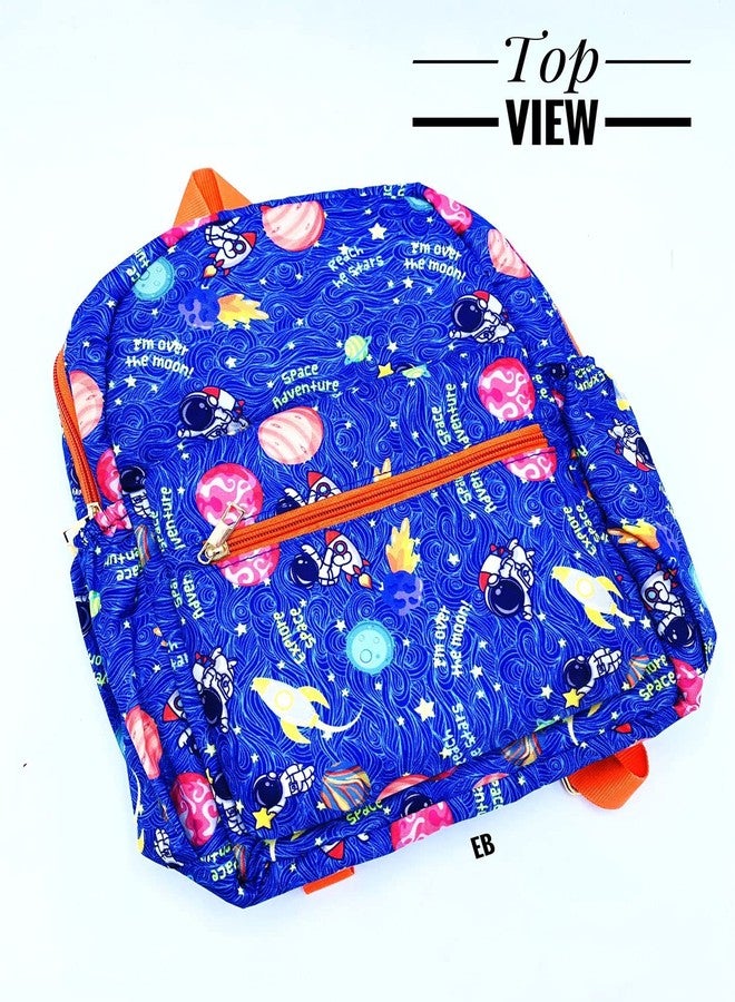 ECHO BOOMERS Echoboomers Space Printed Casual Backpacks, 12 inch, Stylish and Trendy backpacks, Water Resistant and Lightweight Mini Bags - Image 2