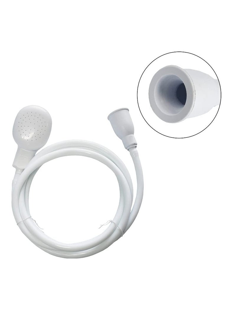 KASTWAVE - Sink Sprayer Hose Attachment,Pet Sink Spray Hose, Portable Garden/Tub Faucet Sprayer Handheld Hose Faucet Shower for Bathing Baby, Pets, Washing Hair, Rinsing Vegetables, 2m/6.4ft - Image 1