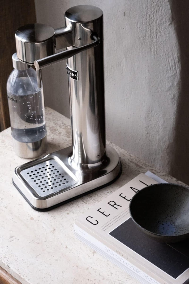 Aarke Carbonator 3, Sparkling Water Maker with 2 x PET Bottles 800ml, Steel Finish - Image 4
