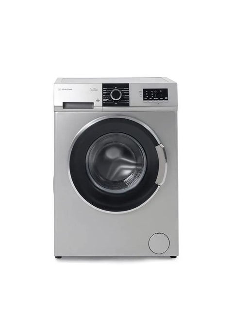 Al-Abd washing machine, automatic, 7 kg, 1000 steam cycles, silver, Turkish inverter, WPW71015DSWS INV