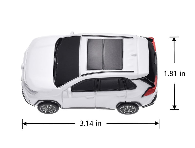 TopGrit for Toyota Key Fob Cover Car Styling Protection Key Shell-Key fob case compatible with Toyota Camry Corolla RAV4 Highlander Avalon C-HR GT86 Prius Smart Remote Key-Light White - Image 2
