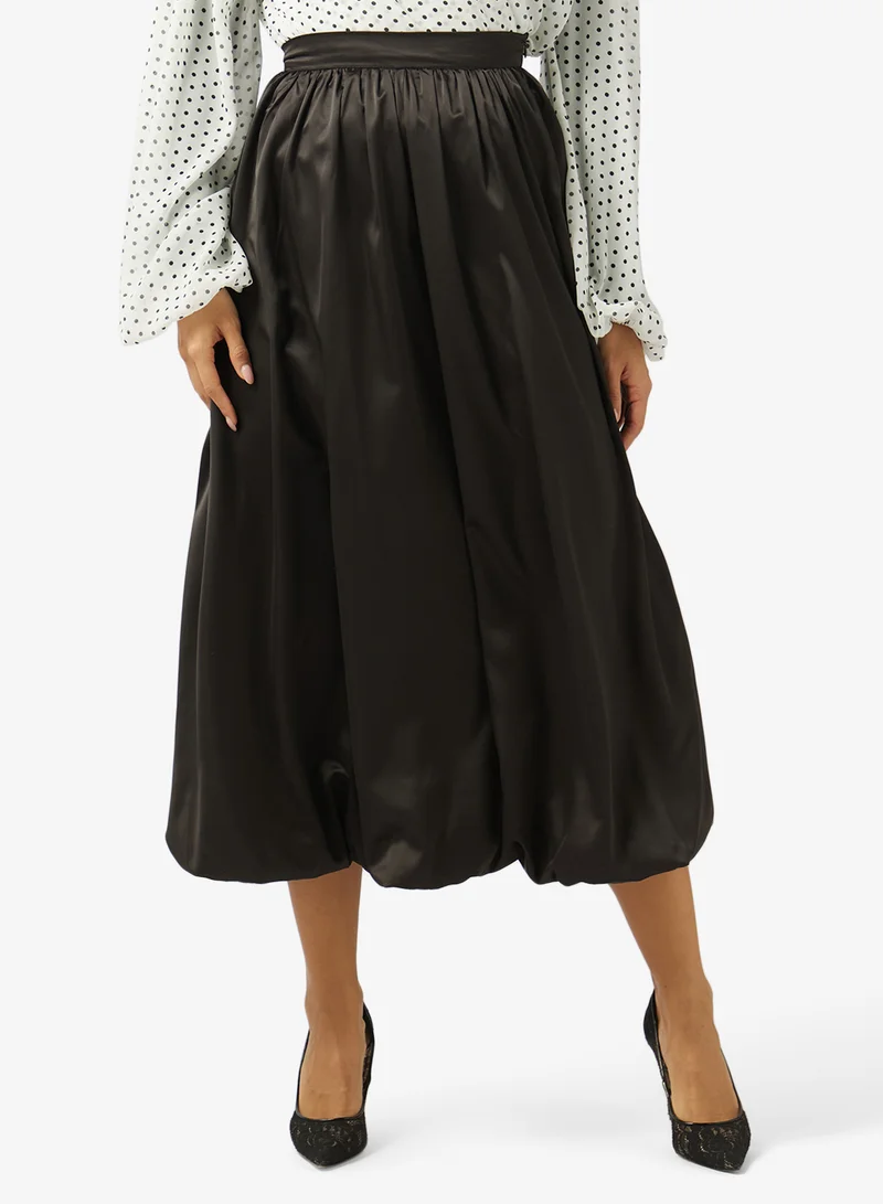 Khizana Ballon Hem Skirt