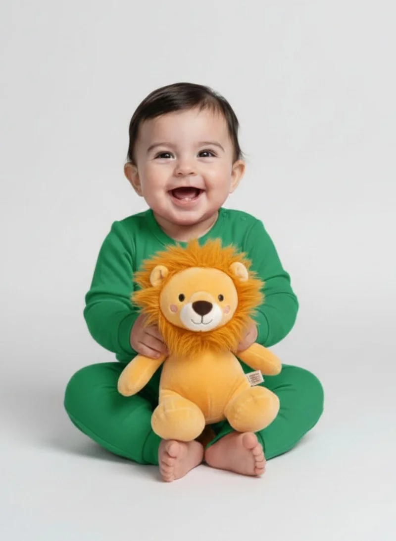 babyqlo Hello 2026 Green Happy New Year Romper