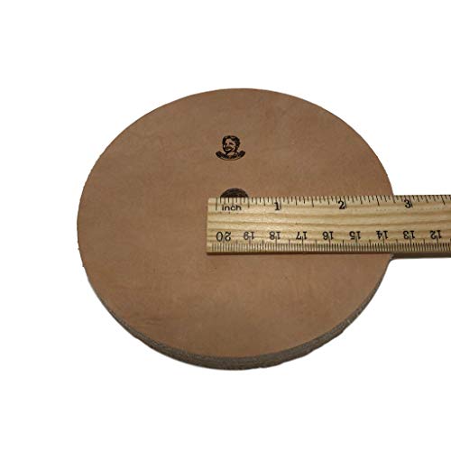 TAMROD HOLDINGS LLC 5" (1/2" Width) Leather Honing Wheel - Fits 1/2" Arbor - Buffing Compound Included - Image 5