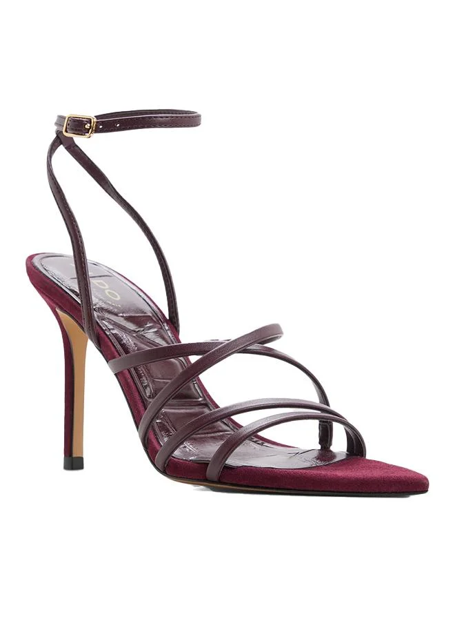 Aldo  Solania Ladies Red Heeled Sandals for Women | Best Price UAE